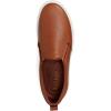 imageLauren Ralph Lauren Womens Haddley Tumbled Leather Slipon SneakerDeep Saddle Tan