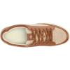 imageLauren Ralph Lauren Womens Hailey Iv Canvas ampamp Leather SneakerNtrlDeep Sddl TnDeep Sddl Tn