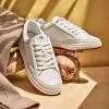 imageLauren Ralph Lauren Womens Hailey SneakerSnow WhiteClub House Cream
