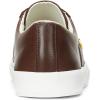 imageLauren Ralph Lauren Womens Janson Ii Burnished Leather SneakersDark Mahogany