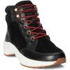 imageLauren by Ralph Lauren Womens Rylee Leather SneakerBlackBlack