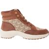 imageLauren by Ralph Lauren Womens Rylee Leather SneakerKhakiDeep Saddle Tan
