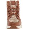 imageLauren by Ralph Lauren Womens Rylee Leather SneakerKhakiDeep Saddle Tan