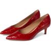 imageLauren Ralph Lauren Womens Adrienne CrocodileEmbossed Leather PumpsFestive Red
