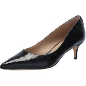 imageLauren Ralph Lauren Womens Adrienne CrocodileEmbossed Leather PumpsBlack