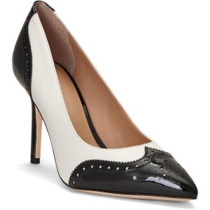 imageLauren Ralph Lauren Womens Lynden PumpSoft WhiteBlack