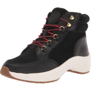 imageLauren by Ralph Lauren Womens Rylee Leather SneakerBlackBlack
