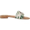 imageLauren Ralph Lauren Womens Alegra SandalGreen MultiSnow White