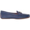 imageLauren Ralph Lauren Womens Barnsbury Nappa Leather Driver Driving Style LoaferBlue Yacht