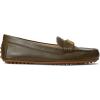 imageLauren Ralph Lauren Womens Barnsbury Nappa Leather Driver Driving Style LoaferBotanic Green