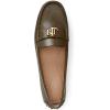 imageLauren Ralph Lauren Womens Barnsbury Nappa Leather Driver Driving Style LoaferBotanic Green