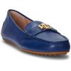 imageLauren Ralph Lauren Womens Barnsbury Nappa Leather Driver Driving Style LoaferIndigo Sail
