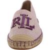 imageLauren Ralph Lauren Womens Cameryn Iii Canvas ampamp Leather EspadrilleNtrlPrpl JasperPrpl Jasper