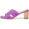 imageLauren Ralph Lauren Womens Freddi Suede SandalPurple Jasper