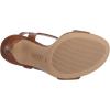 imageLauren Ralph Lauren Womens Gwen Burnished Leather SandalDeep Saddle Tan