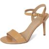 imageLauren Ralph Lauren Womens Gwen Crinkle Patent Leather SandalsBuff