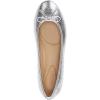 imageLauren Ralph Lauren Womens Jayna Ballet FlatPolished Silver
