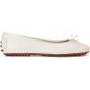 imageLauren Ralph Lauren Womens Jayna Driver Ballet FlatSoft White