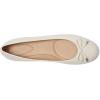imageLauren Ralph Lauren Womens Jayna Nappa Leather Flat BalletSoft White
