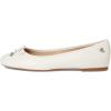 imageLauren Ralph Lauren Womens Jayna Nappa Leather Flat BalletSoft White