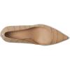 imageLauren Ralph Lauren Womens Lanette CrocodileEmbossed Leather PumpDark Sand Dune