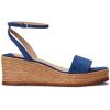 imageLauren Ralph Lauren Womens Leona Suede Espadrille Wedge SandalIndigo Sail