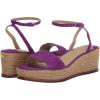 imageLauren Ralph Lauren Womens Leona Suede Espadrille Wedge SandalPurple Jasper