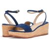 imageLauren Ralph Lauren Womens Leona Suede Espadrille Wedge SandalRefined Navy
