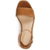 imageLauren Ralph Lauren Womens Leona Suede Espadrille Wedge SandalWhiskey