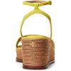 imageLauren Ralph Lauren Womens Leona Suede Espadrille Wedge SandalYellow