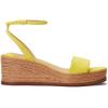 imageLauren Ralph Lauren Womens Leona Suede Espadrille Wedge SandalYellow