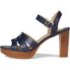 imageLauren Ralph Lauren Womens Soffia Burnished Leather SandalsRefined Navy