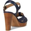 imageLauren Ralph Lauren Womens Soffia Burnished Leather SandalsRefined Navy