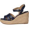 imageLauren Ralph Lauren Womens Wedges Soffia Nappa Leather EspadrilleRefined Navy