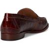 imageLauren Ralph Lauren Womens Wynnie CrocodileEmbossed Leather Loafer PennyDark Mahogany