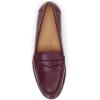 imageLauren Ralph Lauren Womens Wynnie Nappa Leather Loafer PennyPinot Noir