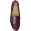 imageLauren Ralph Lauren Womens Wynnie Nappa Leather Loafer PennyVintage Burgundy