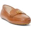 imageLAUREN Ralph Lauren Womens Barnsbury Driving Style LoaferDeep Saddle Tan