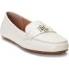 imageLauren Ralph Lauren Womens Barnsbury Driver Driving Style LoaferSoft White
