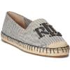 imageLauren Ralph Lauren Womens Cameryn Iii Canvas ampamp Leather EspadrilleNaturalBlackBlack