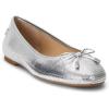 imageLauren Ralph Lauren Womens Jayna Ballet FlatPolished Silver