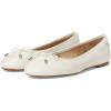 imageLauren Ralph Lauren Womens Jayna Nappa Leather Flat BalletSoft White
