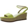 imageLauren Ralph Lauren Womens Leona Suede Espadrille Wedge SandalLemon Daffodil