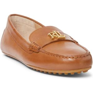 imageLAUREN Ralph Lauren Womens Barnsbury Driving Style LoaferDeep Saddle Tan