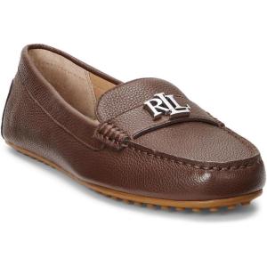 imageLauren Ralph Lauren Womens Barnsbury Driver Driving Style LoaferDark Mahogany