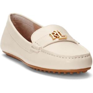 imageLauren Ralph Lauren Womens Barnsbury Nappa Leather Driver Driving Style LoaferExplorer Sand
