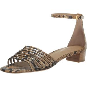 imageLauren Ralph Lauren Womens Fionna FauxSnakeskin SandalCaramel