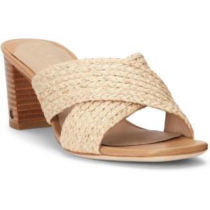 imageLauren Ralph Lauren Womens Freddi Raffia SandalBrown