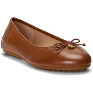 imageLauren Ralph Lauren Womens Jayna Driver Ballet FlatDeep Saddle Tan