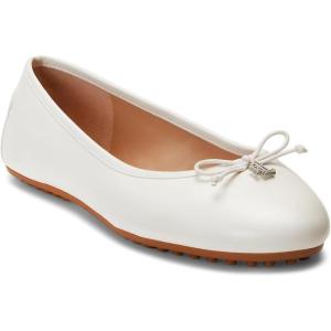 imageLauren Ralph Lauren Womens Jayna Driver Ballet FlatSoft White